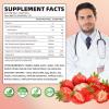 softbear Berberine with Ceylon Cinnamon Gummies Organic Berberine HCL 1500mg for Metabolism Immune Health Sugar-Free Berberine Supplements Strawberry Flavored 60 Count view 2