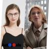 Autojouls Nearsighted Glasses for Distance with Hard Case Spring Hinge Blue Light Glasses Not Reading Glasses, C2-2.0 x view 4