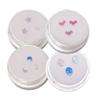 Chamon Premium 12 Pcs Opal Tooth Gems  Assorted Shapes Pentagram, Butterfly, Heart | DIY Teeth Gem Supplies view 1