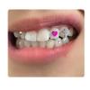 Chamon Premium 12 Pcs Opal Tooth Gems  Assorted Shapes Pentagram, Butterfly, Heart | DIY Teeth Gem Supplies view 3