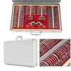 MuChaIOAK 266 PCS Trial Lens Set, Aluminum Case Optometry Optical Instrument, Metal Rim Aluminum Box Trial Frame, 266 Pcs Optical Trial Lens Set Optometry Kit (266 PCS) view 1