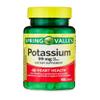 4 TOP CARE Potassium Heart Health Dietary Supplement Caplets, 99 mg, 100 Count view 1