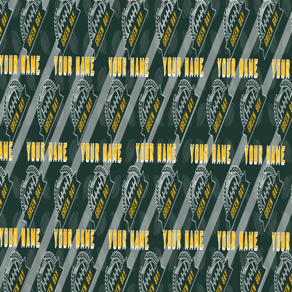 Green Bay Custom Personalized Gift Wrapping Paper,Green Bay Packaging Paper,Green Bay Sports Decoration,Wrap Gift To Make The Gift Look More Beautiful,Classic Gift Wrapping Peper Of Sports Fans!