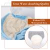 2 Pack Washable Incontinence Underwear for Men/Women, Reusable TPU Leak Proof Adult Cloth Diaper Nappy with Inserts for The Elderly, Bedridden, Postpartum (Pink-M) view 4