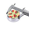 Summer Watermelon1 Print Pill Box 3 Compartment Small Pill Case with Mirror Pill Organizer for Outdoor Travel Pocket Purse view 4
