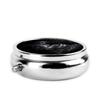 Animal Panther Print Pill Box 3 Compartment Small Pill Case with Mirror Pill Organizer for Outdoor Travel Pocket Purse view 3