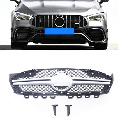 Front Bumper Grille For Benz W118 CLA 250 CLA 35 CLA45 2019-2022 Chrome AMG