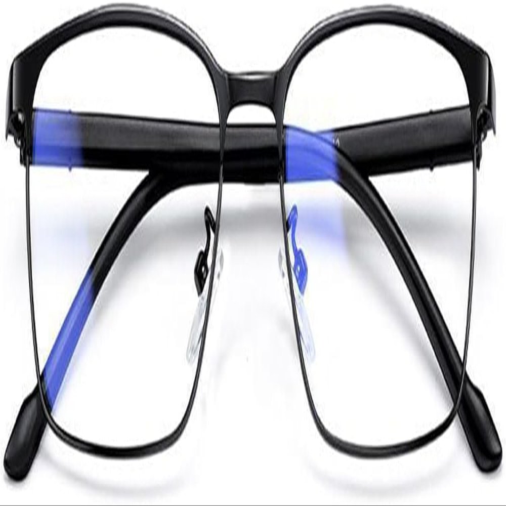 Wcxixo Quality Readers Spring Hinge Glasses for Reading for Men, Blue Light Blocking, Stylish Metal Full Frame Readers