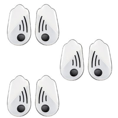 3 Pairs Medial Lateral Heel Wedge Insoles Heel Cushion, Silicone Orthopedic Shoe Inserts Insoles with Magnet, O/X Type Leg Corrector Correction Insole for Foot Alignment, Knock Knee Pain, Bow Legs (L)