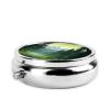 Wilderness Print Pill Box 3 Compartment Small Pill Case with Mirror Pill Organizer for Outdoor Travel Pocket Purse view 3