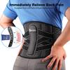 Bracepost Back Brace for Lower Back Pain,Reusable Ice Pack for Injuries Lumbar Support Belt for Men Women,Bionic Spine Design Back Brace with Cold Pad for Sciatica Herniated Disc,XL view 4