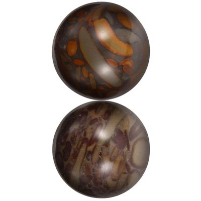 Healifty 2Pcs Massager Exercise Ball Hand Rolling Balls Palm Rolling Convenient Hand Massage for Elderly