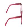 Calabria Ernest 4854 Cat-Eye Blue Light Blocking Reading Glasses +1.50 Raspberry Red Rose Crystal Men Women 54mm view 2