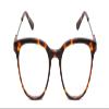 Calabria Ernest 4859 Cat-Eye Reading Glasses +5.00 Brown Amber Gold Tortoise Havana Silver Women view 2