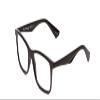Calabria Ernest 4857 Cat-Eye Blue Light Blocking Reading Glasses +4.00 Gloss Black Men Women 53mm view 1