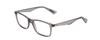 Calabria Ernest 4857 Cat-Eye Reading Glasses +1.75 Shiny Shadow Grey Crystal Men Women 53mm view 1