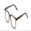 Calabria Ernest 4854 Cat-Eye Blue Light Blocking Reading Glasses +1.25 Olive Green Grey Crystal Smoke Men Women 54mm view 1
