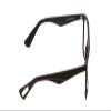 Calabria Ernest 4857 Cat-Eye Reading Glasses +3.50 Matte Black Men Women 53mm view 3