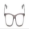 Calabria Ernest 4857 Cat-Eye Reading Glasses +1.75 Shiny Shadow Grey Crystal Men Women 56mm view 2