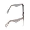 Calabria Ernest 4857 Cat-Eye Reading Glasses +1.75 Shiny Shadow Grey Crystal Men Women 56mm view 3