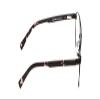 Calabria Ernest 4856 Panthos Reading Glasses +3.50 Satin Metallic Black/Lilac Plum Tortoise Men Women view 4