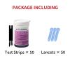 ACCU-Answer 50 Test Sugar Test Strips for ACCU-Answer 4-in-1 Test Meter, 50 Lancets Total Included. No Code Card Need, Accurate and Fast, Easy to Use and Read view 2