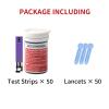 ACCU-Answer 50 Test Hemoglobin Test Strips for ACCU-Answer 4-in-1 Test Meter, 50 Lancets Total Included. No Code Card Need, Accurate and Fast, Easy to Use and Read view 2