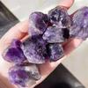 YEAHSO 200g Brazil Raw Amethyst Chunk Rough Stones Gifts,Natural Crystal Ornaments view 3