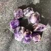 YEAHSO 200g Brazil Raw Amethyst Chunk Rough Stones Gifts,Natural Crystal Ornaments view 4