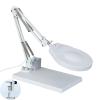 10X Magnifying Glass with Light, 3 Color Modes, 4.7 Real Glass Lens LED Desk Lamp & Clamp, Magnifier Light and Stand for Crafts Welding Close Work view 1