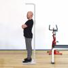 Voice Announcer Height and Weight Scale, Professional Digital Height, Weight and BMI Scale Platform with High-Precision Sensors, Support 23.6-76.8in Height 11-485lbs Height view 3