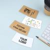 Custom Printed Coffee Cup Sleeves,Personalized Brown Disposable Corrugated Cardboard Paper Jacket,Drinks Beverage Insulator and Hand Protection for Party,Wedding, Anniversary, Engagement (100pcs) view 3