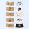 Custom Printed Coffee Cup Sleeves,Personalized Brown Disposable Corrugated Cardboard Paper Jacket,Drinks Beverage Insulator and Hand Protection for Party,Wedding, Anniversary, Engagement (100pcs) view 4