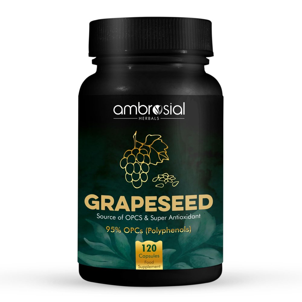AMBROSIAL Grapeseed Capsules Pack of 1-120 Capsules
