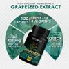AMBROSIAL Grapeseed Capsules Pack of 1-120 Capsules view 3
