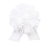 12 Pieces Gift Wrap Ribbon Pull Bows (6" Wide); Easy and Fast Gift Wrapping Accessory for Christmas Gifts, Bows, Baskets, Wine Bottles Decoration, Gift Wrapping and Decoration Present. (White) view 1