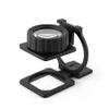 15X Portable Foldable Magnifier Stand Lens Loupe Measure Scale for Hand Operated Tools view 4