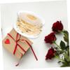 Anneome Material Bead Chain Ribbon Roll Decorative Flower Packing Ribbon for DIY Projects view 2