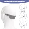 Ahuliao Headgear Strap for DreamWear CPAP Nasal Pillow Mask, for DreamWear Respironics Headgear with Arms - Soft Breathable and Adjustable (2 Pack) view 2