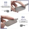 Ahuliao Headgear Strap for DreamWear CPAP Nasal Pillow Mask, for DreamWear Respironics Headgear with Arms - Soft Breathable and Adjustable (2 Pack) view 4