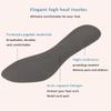 2 Pairs Pigskin High Heel Cushion Insoles, Adhesive Arch Support Sandal Inserts, Anti-Slip Shoe Dress Shoes Inserts Flat Shoe Pain Relief, Leather Cushioning Heel Insoles, L for 9.5-11 Women Shoes view 2