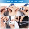 3 Packs Headgear Strap Replacement for P10 with 6 Adjustment Clips, P10 Headgear Strap Flexible Headgear Elasticity view 4