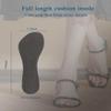 2 Pairs Pigskin High Heel Cushion Inserts, Anti-Slip Shoe Inserts for Dress Shoes Pain Relief, Adhesive Arch Support Sandal Insoles, Leather Cushioning Heel Insoles, Women M 7.5-9 view 4