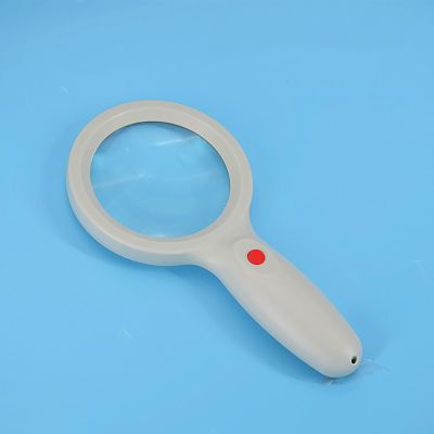 10X Handheld Magnifying Glass with Light - Evenly Lit Viewing Area-Lighted Magnifier for Reading Small Fonts, Low Vision Seniors, Macular Degeneration