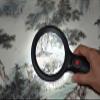 10X Handheld Magnifying Glass with Light - Evenly Lit Viewing Area-Lighted Magnifier for Reading Small Fonts, Low Vision Seniors, Macular Degeneration view 3