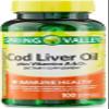 4 TOP CARE Cod Liver Oil Plus Vitamins A & D3 Immune Health Dietary Supplement Softgels, 100 Count view 2