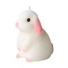 Adorable DIY Bunny Aromatherapy Candle - Soy Wax Rabbit-Shaped Candle for Bedroom and Bathroom Decor view 2