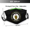 Rqwaaed US First Infantry Division Veteran Face Mask Washable Reusable Adults Breathable With 2 Filters view 4