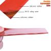 CFTGIW 4 Pcs Flexible Silicone Heater Mat for Industrial Equipment, High Heat Transfer Efficiency, Easy to Use, Thin and Flexible, Wide Application view 2