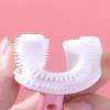StorCase Children's U-Shaped Toothbrush Three-Sided Soft Bristle Silicone Baby Home Baby Baby Toothbrush for Children's Toothbrush view 4